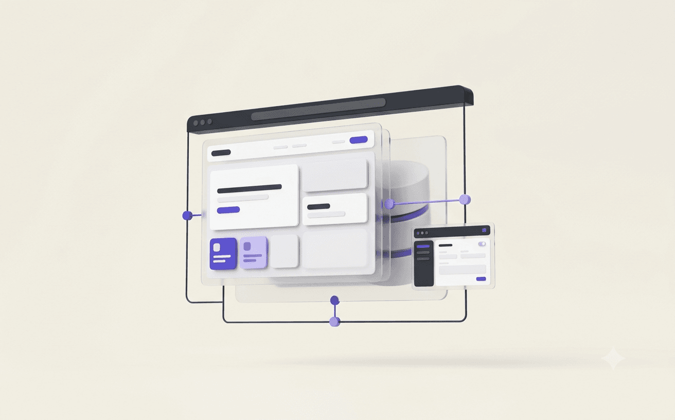 Website development visual